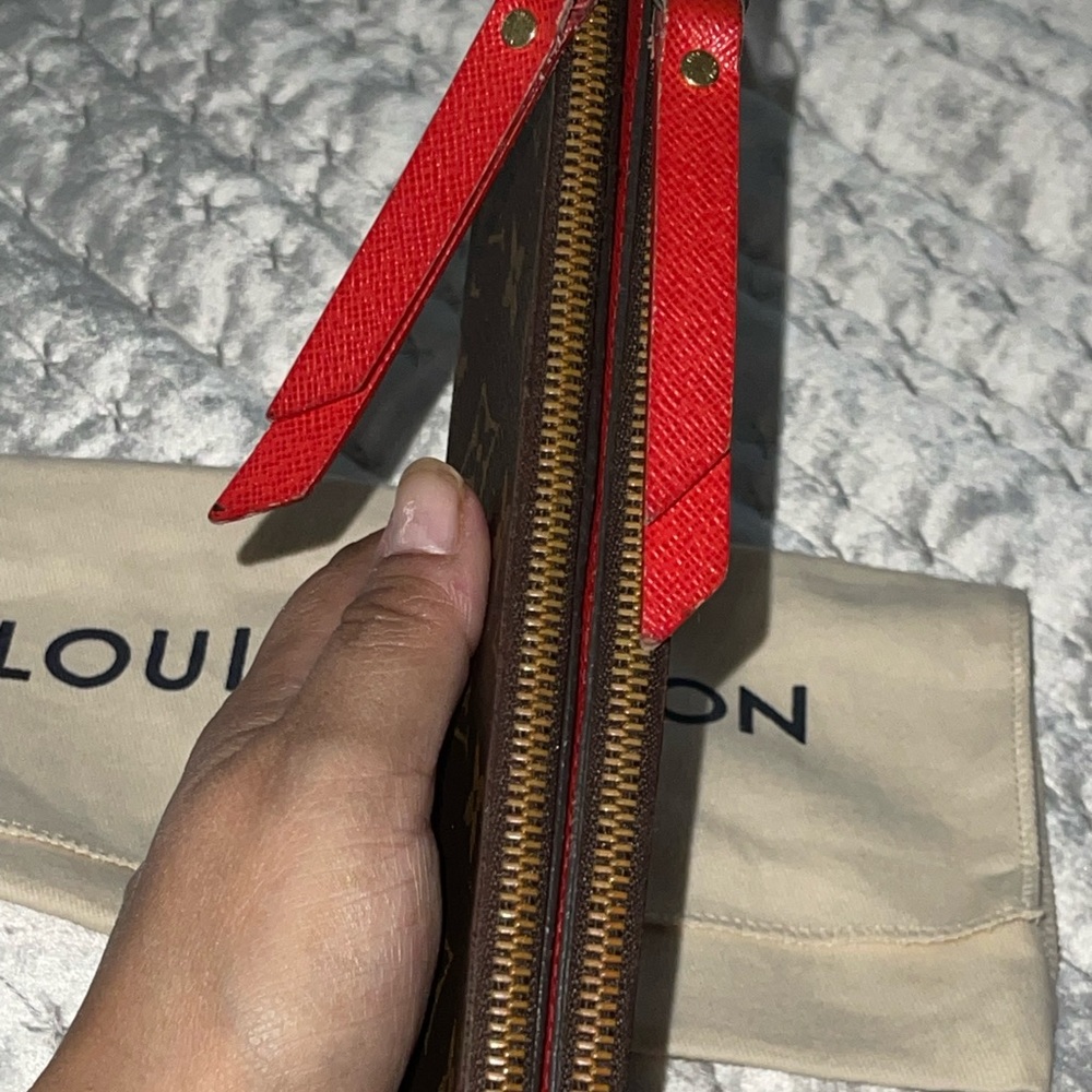 Louis Vuitton Monogram Adele Long Canvas Wallet E… - image 8